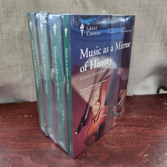 The Great Courses Music As A Minor Of History Volume 1-3 24 Disc CD + Guidebook - Picture 1 of 5